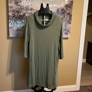 Saturday Sunday Cute Dress Cotton with a Sassy neckline…